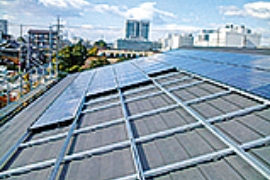 公共産業用太陽光発電システム用架台の開発開始